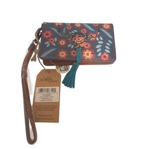 Catchfly Studio Wallet Clutch Aztec‎ Floral New with Tags Wristlet
